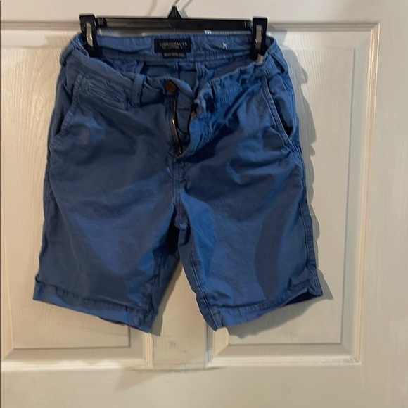 American Eagle Outfitters Classic Blue Cargo Shorts - Picture 2 of 6